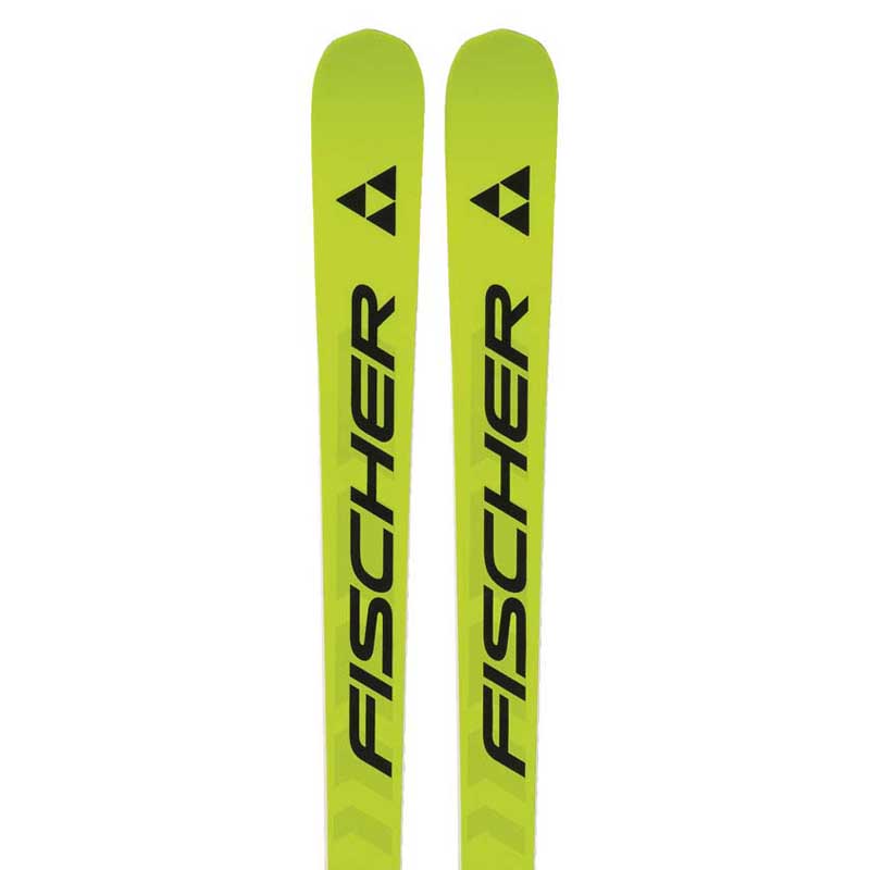 Fischer Rc4 Worldcup Gs Masters M Plate Alpine Skis Gelb 181 von Fischer