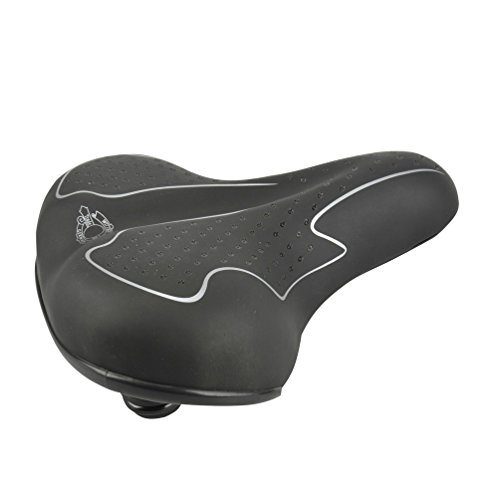 WITTKOP Sattel Touren/City-Sattel - mit Elastomeren, One size, 85657, Schwarz WITTKOP Sattel Touren/City-Sattel - mit Elastomeren, One size, 85657, Schwarz von Fischer
