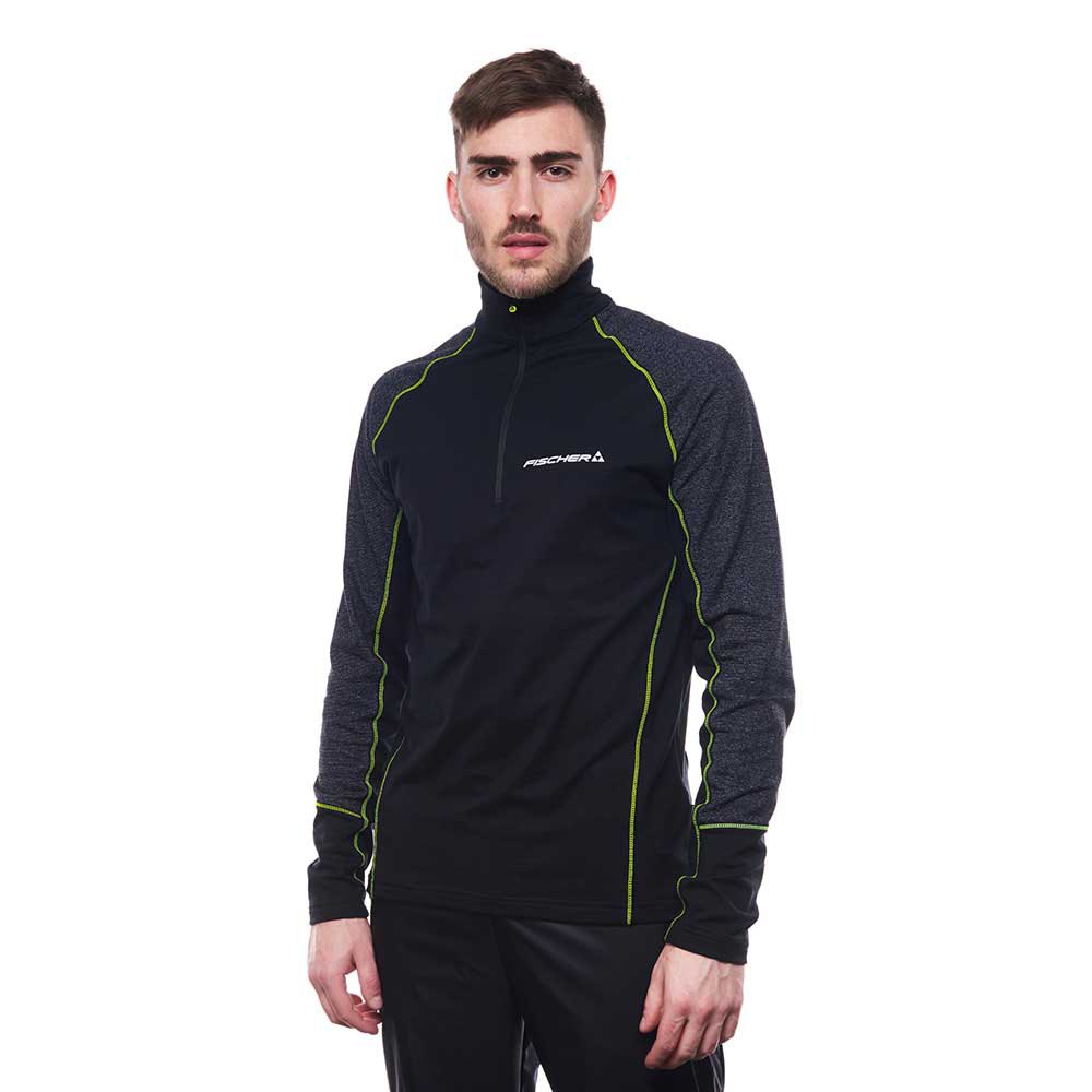Fischer Skate Half Zip Long Sleeve T-shirt Schwarz S Mann Fischer Skate Half Zip Long Sleeve T-shirt Schwarz S Mann von Fischer