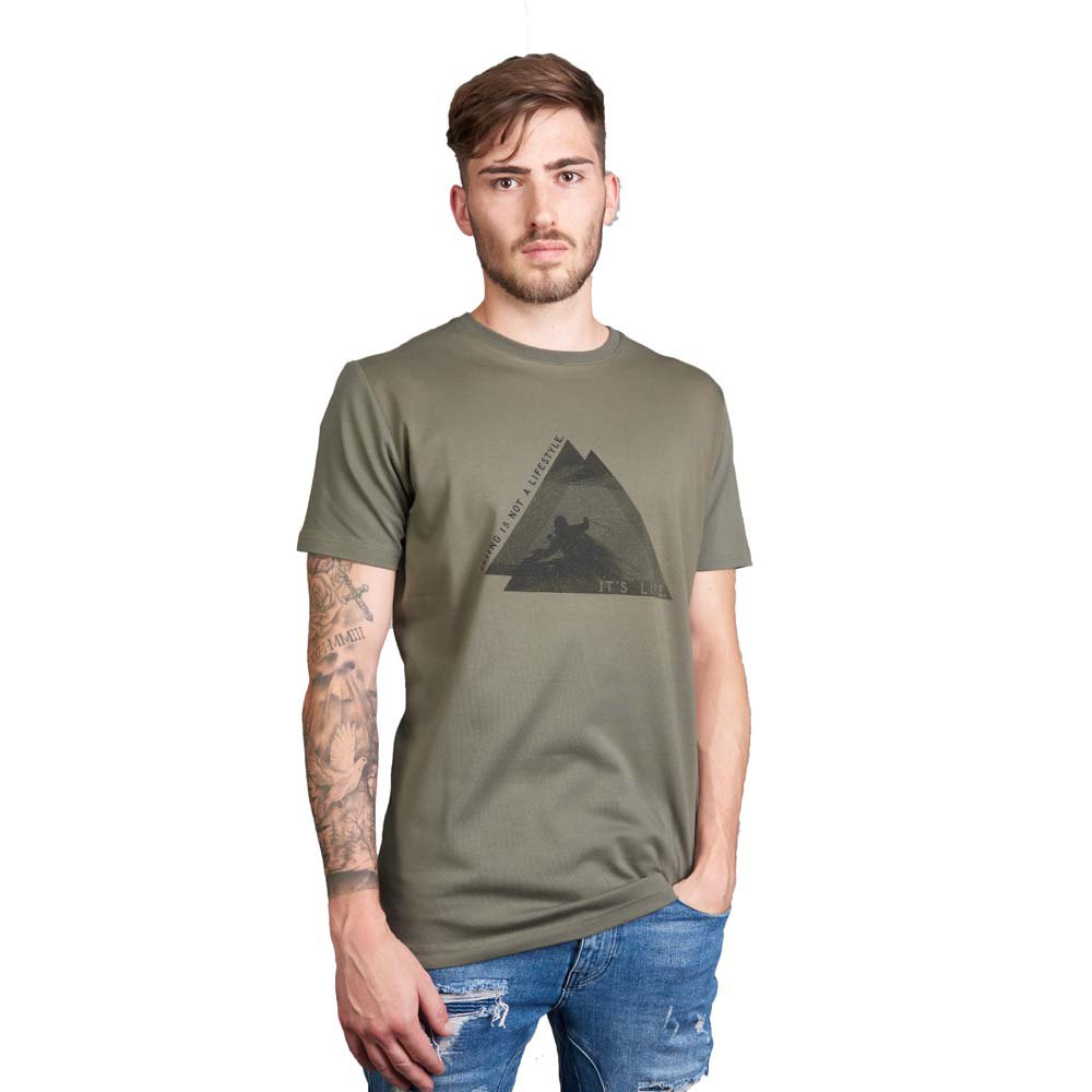 Fischer Skiing Is Short Sleeve T-shirt Grün XS Mann Fischer Skiing Is Short Sleeve T-shirt Grün XS Mann von Fischer
