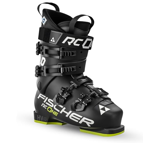 Fischer Skischuhe Skistiefel Alpinskischuhe Alpin-Skistiefel Alpinstiefel RC One 9.0 - Größe: MP31.5 EU47 - Farbe: Yellow - Flex 900 - Modell 2024 - Einsteiger bis Gute Skifahrer von Fischer