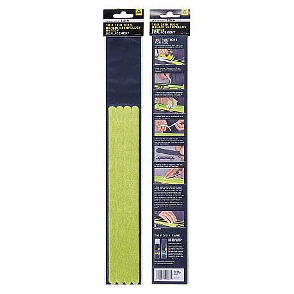 Fischer Twin 100 Mohair Narrow Ski Skins Gelb 370 Fischer Twin 100 Mohair Narrow Ski Skins Gelb 370 von Fischer