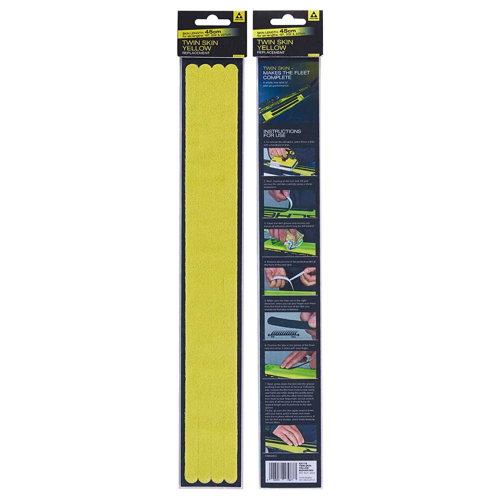 Fischer Twin Ski Skins Grün,Schwarz 370 Fischer Twin Ski Skins Grün,Schwarz 370 von Fischer