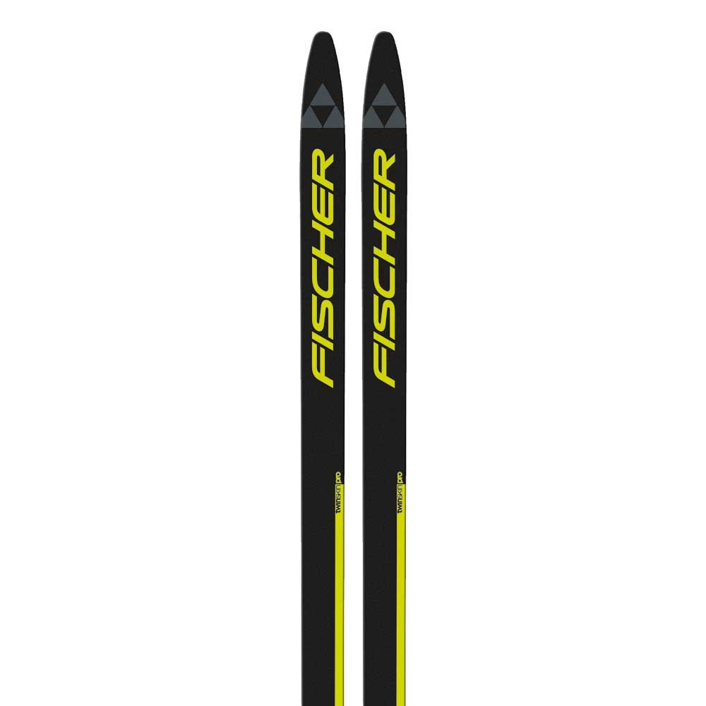 Fischer Twin Skin Pro Mounted Junior Nordic Skis Pack Golden 157 Fischer Twin Skin Pro Mounted Junior Nordic Skis Pack Golden 157 von Fischer