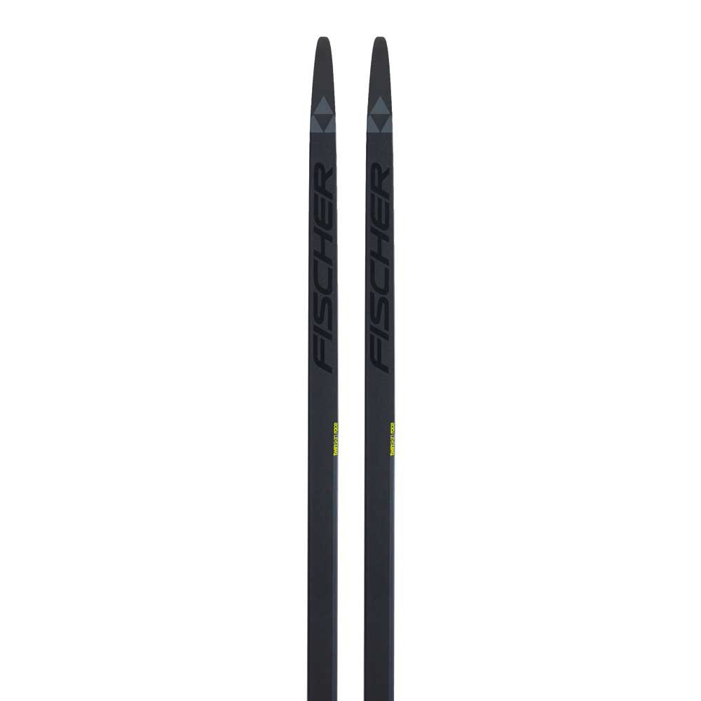 Fischer Twin Skin Race Medium Nordic Skis Pack Schwarz 202 von Fischer