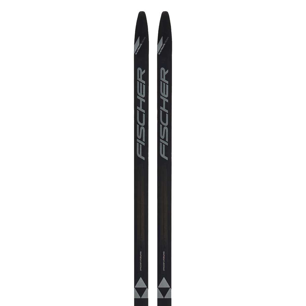 Fischer Ultralite Crown Ef Mounted Nordic Skis Pack Schwarz 204 von Fischer