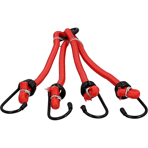 Fischer Unisex – Erwachsene Spanngurt, rot, Länge: 50 cm von Fischer