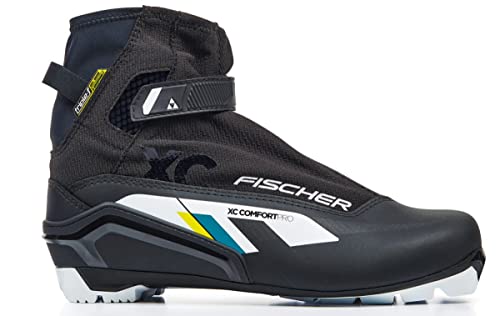 Fischer Unisex – Erwachsene XC Comfort PRO Black Yellow Langlaufschuh, 40 von Fischer