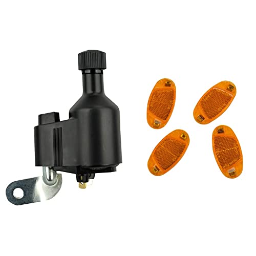 Fischer Unisex Overspanningsbeveiliging Links 6 Volt 3 Watt Dynamo, Schwarz, Uni EU & Unisex Fischer Fahrrad Reflektor 85400 Orange, Gelb, Einheitsgröße EU Fischer Unisex Overspanningsbeveiliging Links 6 Volt 3 Watt Dynamo, Schwarz, Uni EU & Unisex Fischer Fahrrad Reflektor 85400 Orange, Gelb, Einheitsgröße EU von Fischer