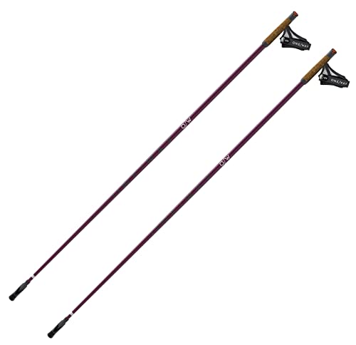 Nordic Walking Stöcke OneWay Team 4 Mag BlackBerry 115cm Carbon Wanderstöcke Trekking Nordic Walking Stöcke OneWay Team 4 Mag BlackBerry 115cm Carbon Wanderstöcke Trekking von Fischer