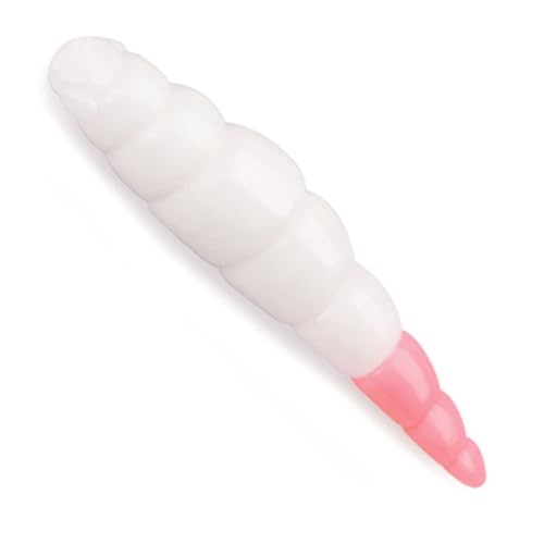 Fishup Yochu 1,7' Cheese 4,3cm - 8 Gummimaden, Fishup Farben:White/Bubble Gum von FishUp