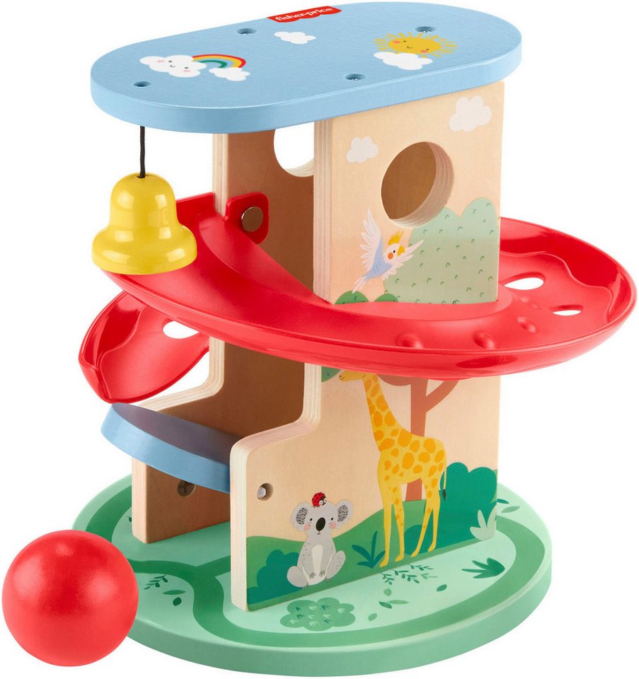 Fisher-Price® Kugelbahn Tierwelt-Kugelbahn, aus Holz von Fisher-Price®