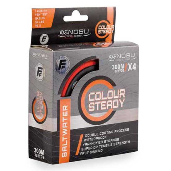 Fishing Ferrari Nobu Colour Steady Saltwater 300 M Braided Line Durchsichtig 0.350 mm Fishing Ferrari Nobu Colour Steady Saltwater 300 M Braided Line Durchsichtig 0.350 mm von Fishing Ferrari