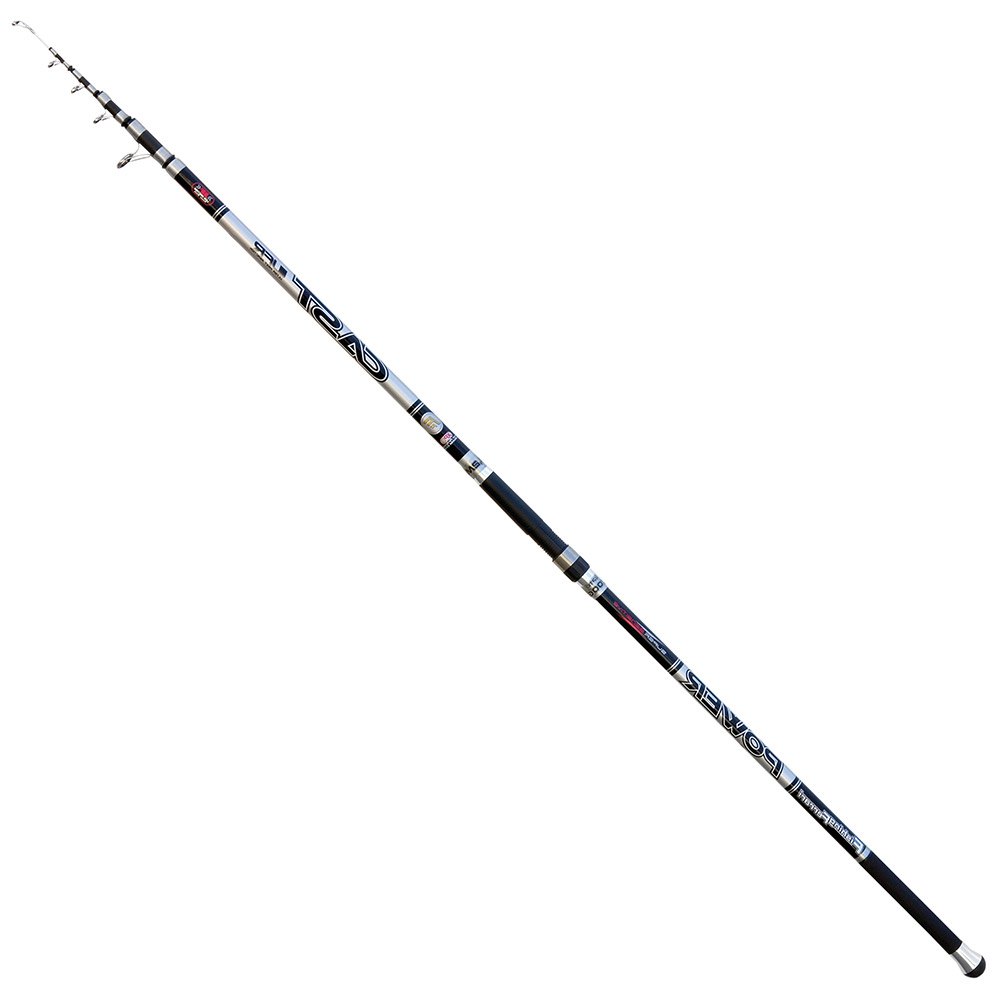 Fishing Ferrari Power Up To 200 Telescopic Surfcasting Rod Schwarz 4.20 m / 200 g von Fishing Ferrari