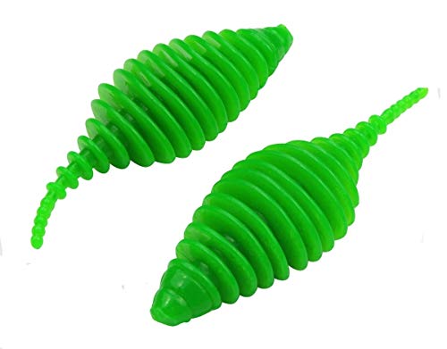FTM Omura Baits Pongo Junior 45 45mm 4,5cm Knoblauch UV Neon Grün 8500204 UL Ultra Light Fischen Forellenangeln Barschangeln FTM Omura Baits Pongo Junior 45 45mm 4,5cm Knoblauch UV Neon Grün 8500204 UL Ultra Light Fischen Forellenangeln Barschangeln von Fishing Tackle Max