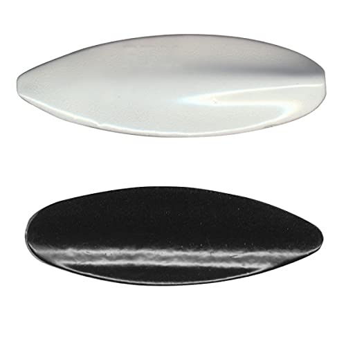 FTM Tornado Inline Spoon - Forellenblinker zum Spinnfischen auf Forellen, Blinker zum Spinnangeln, Durchlaufblinker, Gewicht:3, 5g, Farbe:Black/Glow White FTM Tornado Inline Spoon - Forellenblinker zum Spinnfischen auf Forellen, Blinker zum Spinnangeln, Durchlaufblinker, Gewicht:3, 5g, Farbe:Black/Glow White von Fishing Tackle Max