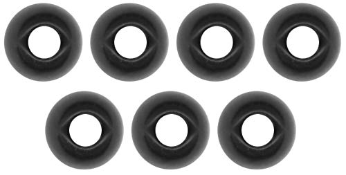 FTM Tungsten Perle Omura rundes Loch - Tungstenperlen, Farbe/Durchmesser/Inhalt:schwarz / 3.3mm / 7 Stück FTM Tungsten Perle Omura rundes Loch - Tungstenperlen, Farbe/Durchmesser/Inhalt:schwarz / 3.3mm / 7 Stück von FTM