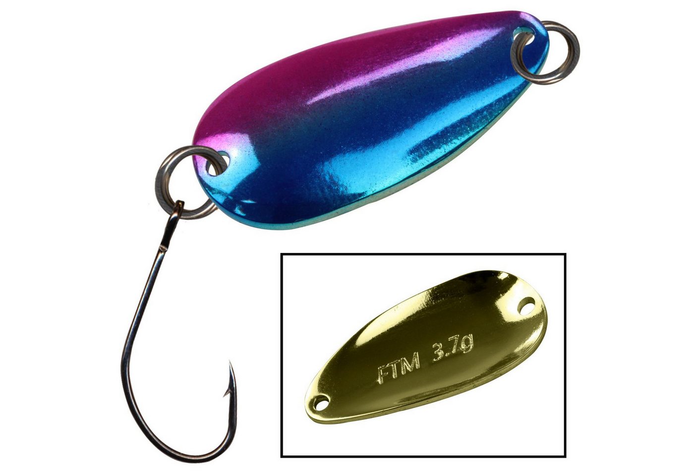 Fishing Tackle Max Kunstköder FTM Spoon Bee 3,1cm 3,7g - Blinker Fishing Tackle Max Kunstköder FTM Spoon Bee 3,1cm 3,7g - Blinker von Fishing Tackle Max