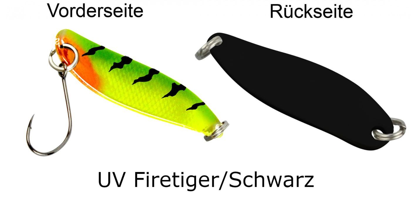 Fishing Tackle Max Kunstköder FTM Spoon Hammer 3,3cm 2,4g - Forellenblinker Fishing Tackle Max Kunstköder FTM Spoon Hammer 3,3cm 2,4g - Forellenblinker von Fishing Tackle Max