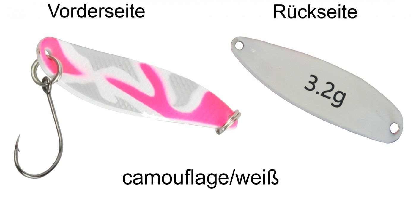 Fishing Tackle Max Kunstköder FTM Spoon Hammer Blinker 3,2g - Forellenblinker Fishing Tackle Max Kunstköder FTM Spoon Hammer Blinker 3,2g - Forellenblinker von Fishing Tackle Max