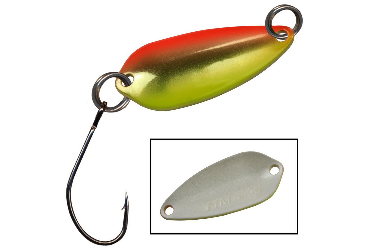 Fishing Tackle Max Kunstköder FTM Spoon Wasp 2,9cm 2,5g - Forellenblinker Fishing Tackle Max Kunstköder FTM Spoon Wasp 2,9cm 2,5g - Forellenblinker von Fishing Tackle Max