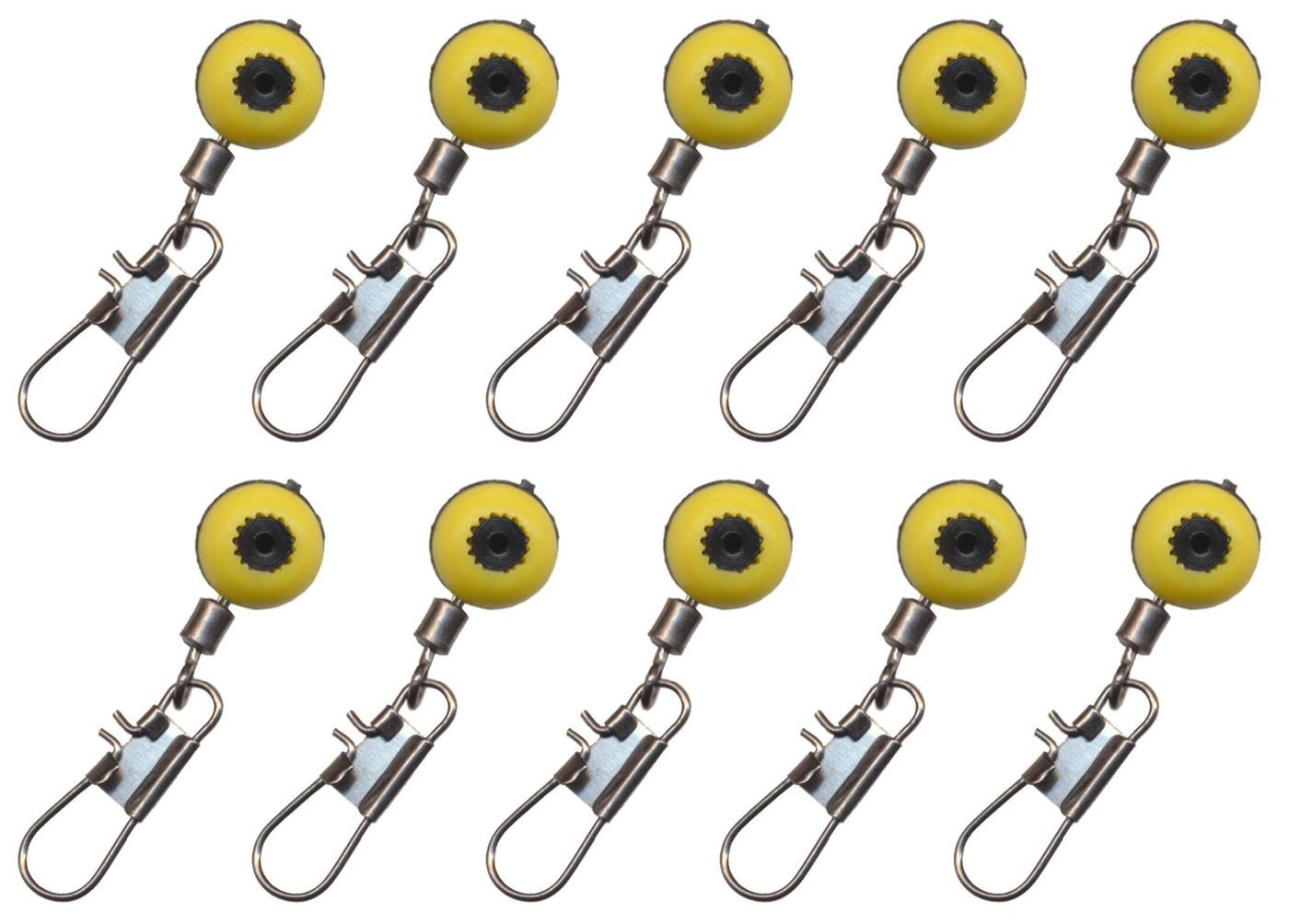 Fishing Tackle Max Schnurverbinder FTM Laufwirbel - 10 Angelwirbel, (1-St) Fishing Tackle Max Schnurverbinder FTM Laufwirbel - 10 Angelwirbel, (1-St) von Fishing Tackle Max