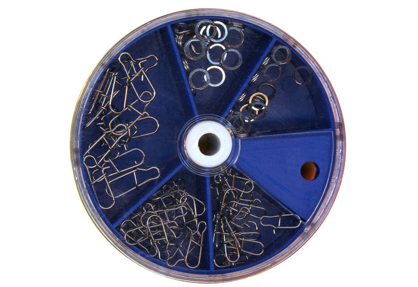 Fishing Tackle Max Schnurverbinder FTM Spoon Kleinteilebox 55 Snaps + 40 Sprengringe - Angelset, (1-St) Fishing Tackle Max Schnurverbinder FTM Spoon Kleinteilebox 55 Snaps + 40 Sprengringe - Angelset, (1-St) von Fishing Tackle Max