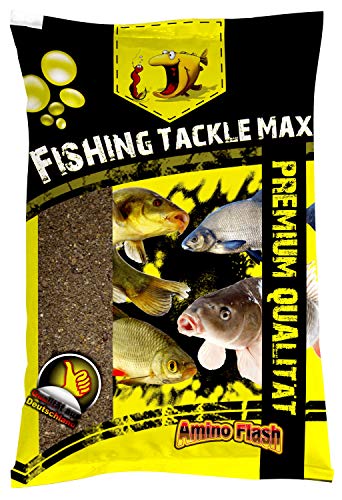 Fishing Tackle Max Unisex – Erwachsene 10C7101201C10 Amin-Flash-Allround Black-Fertigfutter von FTM, Bunt, Normal von Fishing Tackle Max