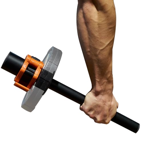 Handgelenk- und Unterarmtrainer, geeignet für 5.1 cm Hantelscheiben, mit Kragen, Arm- und Handgelenkstärkung, Unterarmtrainer Handgelenk- und Unterarmtrainer, geeignet für 5.1 cm Hantelscheiben, mit Kragen, Arm- und Handgelenkstärkung, Unterarmtrainer von Fitarc