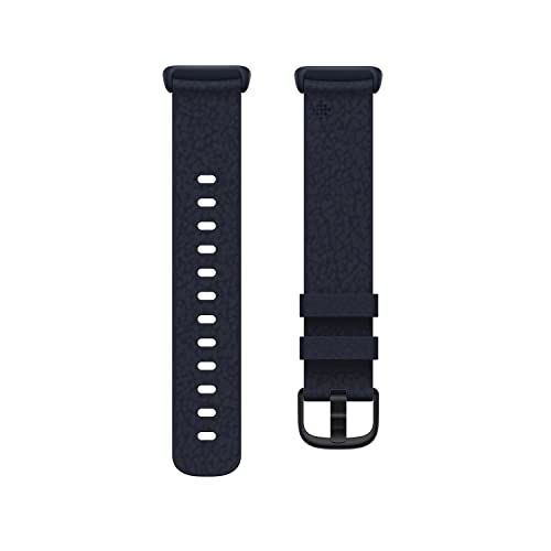 Fitbit Unisex-Adult Charge 5,Vegan Leather Band,Indigo,Small Activity Tracker Accessory von Fitbit