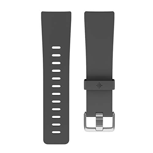 Fitbit Versa Lite Klassische Armbänder, Dunkelgrau, K von Fitbit