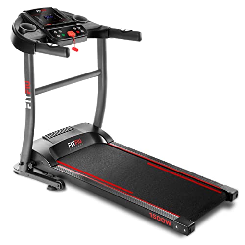 FITFIU Fitness MC-200 - Klappbares Laufband, Geschwindigkeit bis 14 km/h, leiser Motor 1500 W, manuelle Neigung, LCD-Display mit 12 Programmen, Herzfrequenzmesser, Ultra-kompakt FITFIU Fitness MC-200 - Klappbares Laufband, Geschwindigkeit bis 14 km/h, leiser Motor 1500 W, manuelle Neigung, LCD-Display mit 12 Programmen, Herzfrequenzmesser, Ultra-kompakt von Fitfiu Fitness