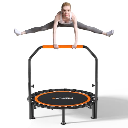 Fitness Trampolin (48 Zoll mit Handlauf) von FitinOne