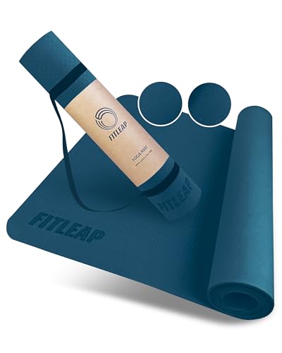 Fitleap Yoga Matte Pro aus umweltfreundlichem TPE-Schaum, sehr rutschfeste, schadstofffreie, hypoallergene und hautfreundliche Pilates Matte, Fitness Matte & Gymnastikmatte Fitleap Yoga Matte Pro aus umweltfreundlichem TPE-Schaum, sehr rutschfeste, schadstofffreie, hypoallergene und hautfreundliche Pilates Matte, Fitness Matte & Gymnastikmatte von Fitleap
