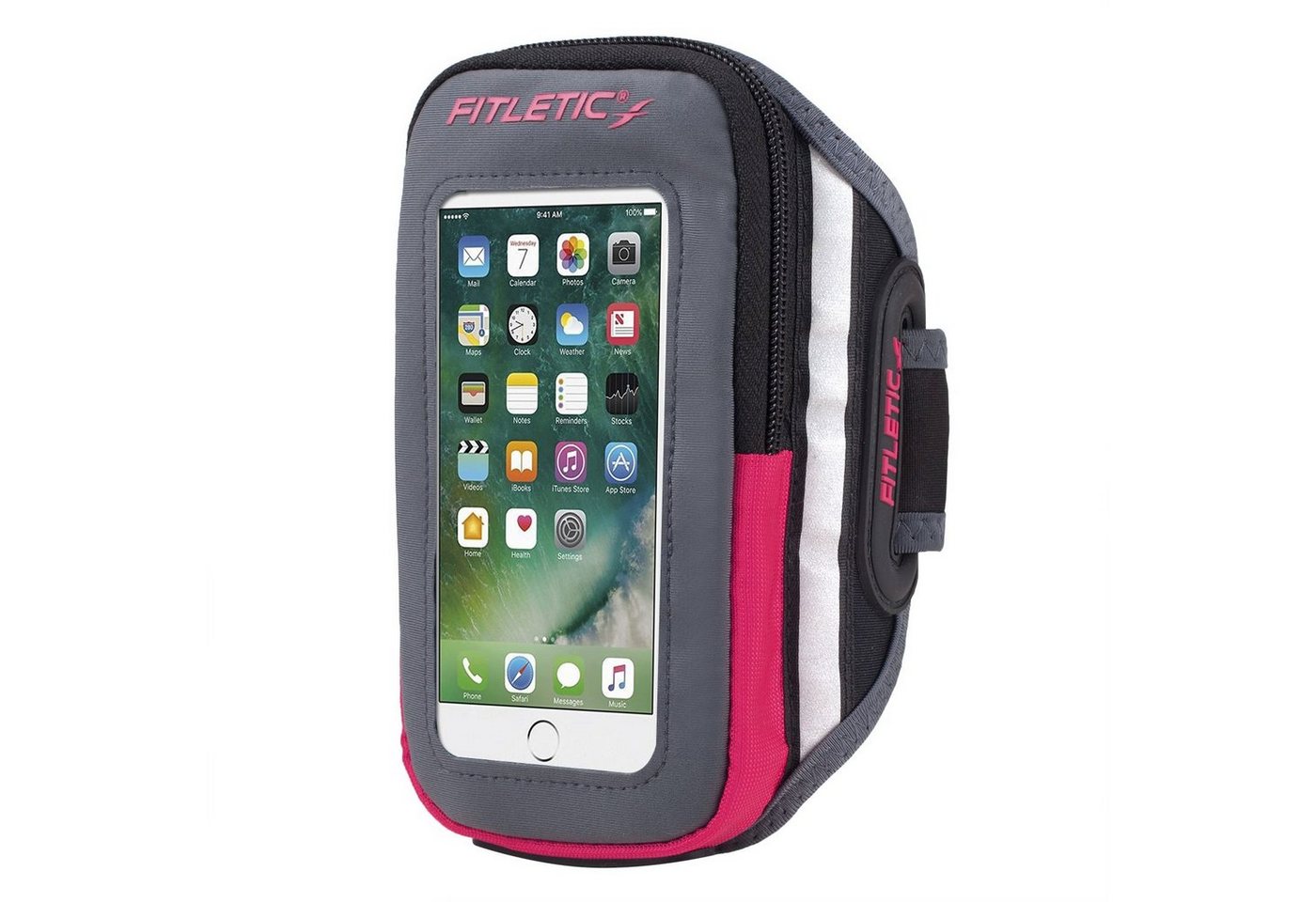 Fitletic Handyhülle Smartphone-Armband Forte" fürs Joggen, Laufen, Sport & Wandern, Premium Laufausrüstung" von Fitletic