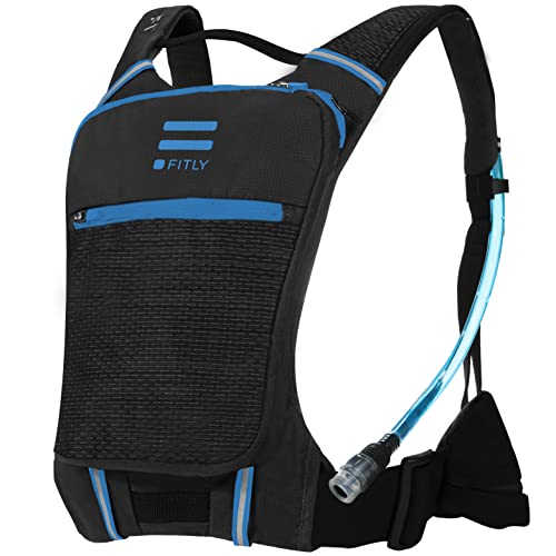 FITLY Minimalistischer Laufrucksack | Unisex-Laufrucksack mit Handyhalterung, Brustgurt | Persönliche Dinge beim Laufen mitführen | Laufausrüstung für Männer/Frauen | Leichter Laufrucksack mit Wasser FITLY Minimalistischer Laufrucksack | Unisex-Laufrucksack mit Handyhalterung, Brustgurt | Persönliche Dinge beim Laufen mitführen | Laufausrüstung für Männer/Frauen | Leichter Laufrucksack mit Wasser von FITLY