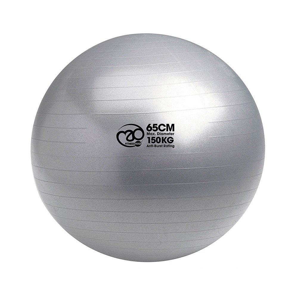 Fitness Mad Anti-burst Fitball Silber 75 cm Fitness Mad Anti-burst Fitball Silber 75 cm von Fitness Mad