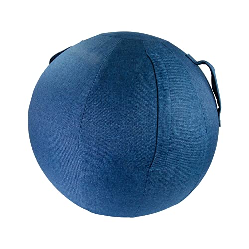 Fitness Mad Gymnastikball-Abdeckung, 65 cm, Yoga-Ball-Abdeckung mit Griff, Sitzball-Schutz, Schweizer Ball-Abdeckung für Mehrzweckgebrauch von Fitness Mad