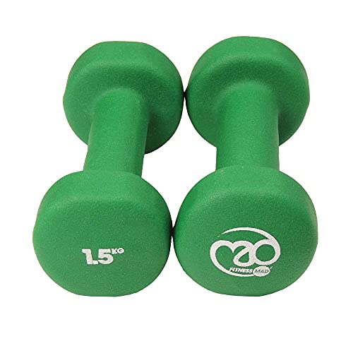 Fitness Mad Neopren Hantel 1.5kg Fitness Mad Neopren Hantel 1.5kg von Fitness Mad