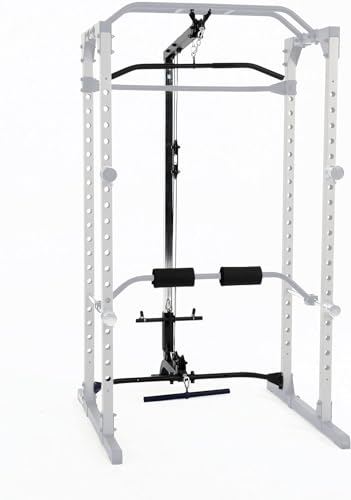 Fitness Reality Kabelzug für den 810XLT Super Max Power Rack Cage, Sport- und Fitnessgerät für Latzug und Ruderzug, Erweiterung für die Kraftstation von Fitness Reality