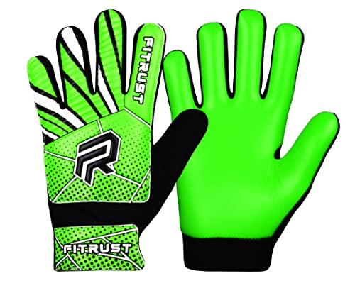 Fitrust Torwarthandschuhe Kinder und Herren Hochwertige Fußballhandschuhe Kinder mit 3mm supergrip Mode Latex & schützender Handfläche - Optimale Passform und Schutz für Junge Torhüter Fitrust Torwarthandschuhe Kinder und Herren Hochwertige Fußballhandschuhe Kinder mit 3mm supergrip Mode Latex & schützender Handfläche - Optimale Passform und Schutz für Junge Torhüter von Fitrust