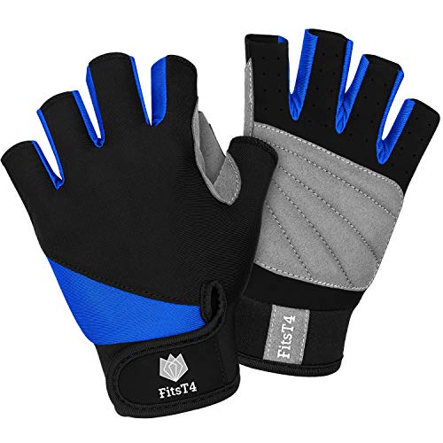 FitsT4 Sports Surfhandschuhe 3/4 Finger gepolsterte Anti-Rutsch-Handschuhe zum Wasserski Kanufahren, Windsurfen, Kiteboarding, Segeln, Kajakfahren, SUP Stehpaddeln FitsT4 Sports Surfhandschuhe 3/4 Finger gepolsterte Anti-Rutsch-Handschuhe zum Wasserski Kanufahren, Windsurfen, Kiteboarding, Segeln, Kajakfahren, SUP Stehpaddeln von FitsT4 Sports