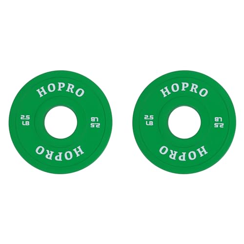 Signature Fitness Olympische Bruchplatten Wechselplatten (Wechsel, Gummi, 1,1 kg Paar) von Fitvids