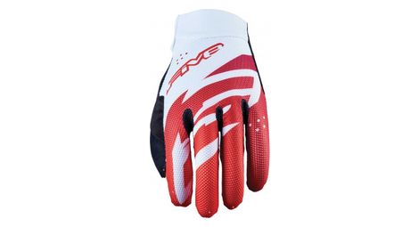 five gloves xr pro handschuhe weis   rot von Five Gloves