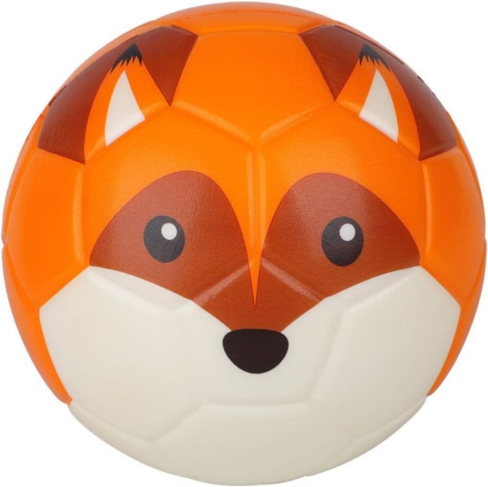 Fivejoy Fußball 15 cm großer Mini-Fußball, niedliches Tier-Design (weicher Schaumstoffball für Kinder), weich und federnd, perfekte Größe für Kinder zum Spielen von Fivejoy