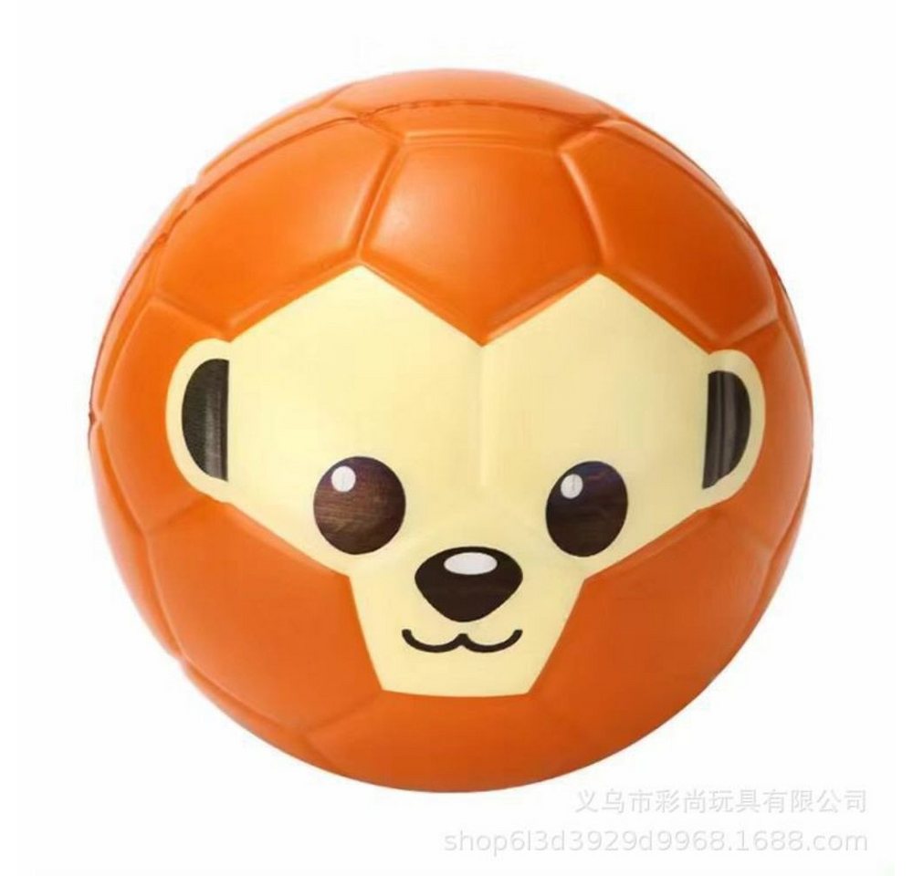 Fivejoy Fußball 15 cm großer Mini-Fußball, niedliches Tier-Design (weicher Schaumstoffball für Kinder), weich und federnd, perfekte Größe für Kinder zum Spielen von Fivejoy