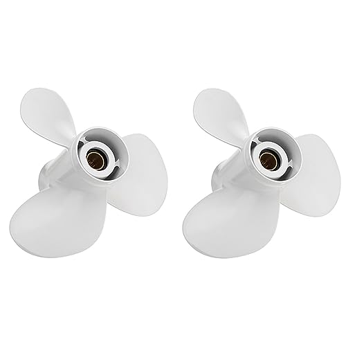 Fivetwofive 2X Boot Außenborder Propeller für 25-60 PS 11 1/4 x 14 Marine Propeller 13 Spline Zahn 663-45958-01-EL von Fivetwofive