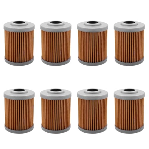 Fivetwofive 8 Teiliger Kraftstoff Filter für 16901-ZY3-003 115 130 135 150 175 200 225 Außen Border von Fivetwofive