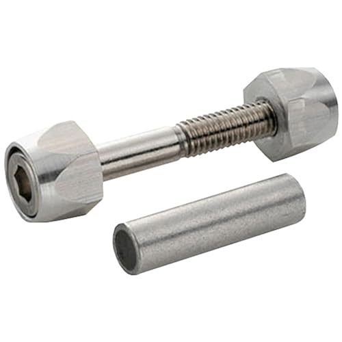 Fix-Nippel Unisex – Erwachsene Sattelklemmbolzen-03421039 Sattelklemmbolzen, Silber, M6 x 45 mm Fix-Nippel Unisex – Erwachsene Sattelklemmbolzen-03421039 Sattelklemmbolzen, Silber, M6 x 45 mm von Diverse
