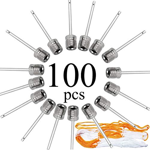 Fiyuer 100 Stück Ballpumpe Nadeln, Nadel zum Aufpumpen von Bällen Edelstahl Ballnadel Nadel Ballpumpe Handball, für Ballpumpe Fußball Ball Basketball Volleyball Fiyuer 100 Stück Ballpumpe Nadeln, Nadel zum Aufpumpen von Bällen Edelstahl Ballnadel Nadel Ballpumpe Handball, für Ballpumpe Fußball Ball Basketball Volleyball von Fiyuer